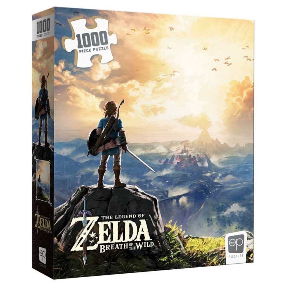 Zelda Breath of the Wild 1000 Piece Puzzle Jigsaw RPG Nintendo Switch Complete